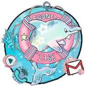 Cute Dolphin Themes HD Wallpapers icon