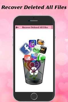 Recover Deleted All Files, Contact, Videos & Photo screenshot 2