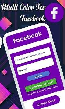 Multi Color For Facebook 2020 screenshot 2