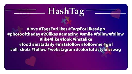 Hashtags for Instagram – Hashtags for like 2020 screenshot 1