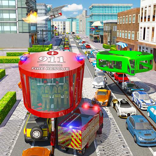 Fire Rescue Gyroscopic Bus: City Ambulance Driver 1.2