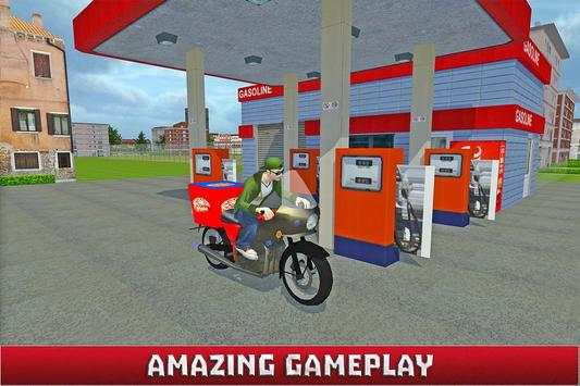 Moto Pizza Delivery Boy 3D screenshot 8