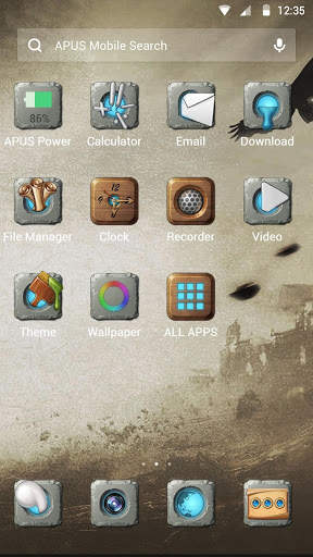 New Simple Stone Age APUS launcher screenshot 2