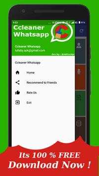 Ccleaner Whatsapp screenshot 1