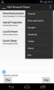 HBX Binaural Player screenshot 5