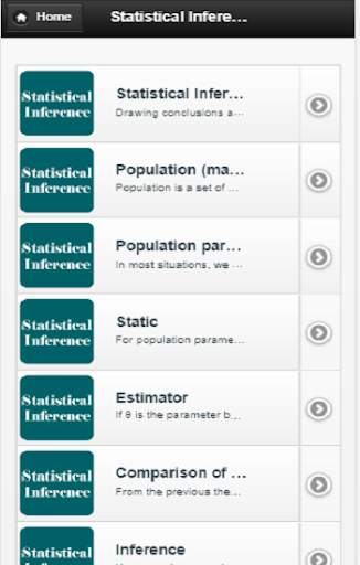 statistical inference screenshot 1