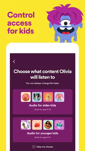 Spotify Kids screenshot 2