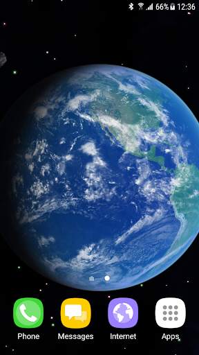 3D Earth Live Wallpaper screenshot 4