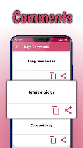 Comments for photos screenshot 3