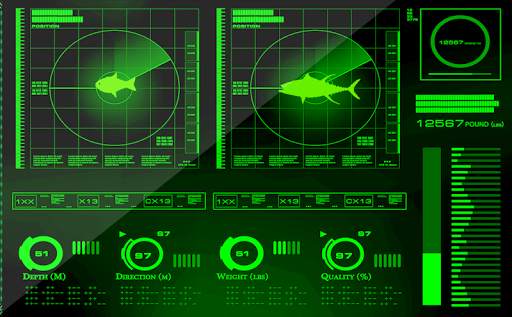 Sonar Fish Finder - Fish Deeper : Simulator screenshot 2