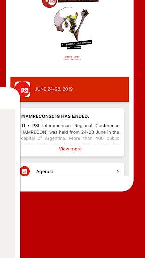 PSI Events App screenshot 2