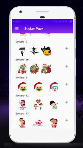 Christmas - Stickers for WhatsApp WAStickerApps screenshot 3