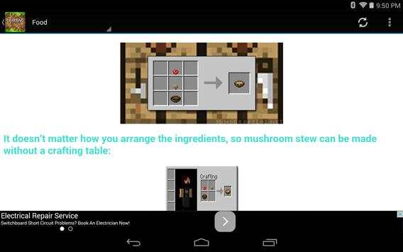 Crafting Guide for Minecraft screenshot 4