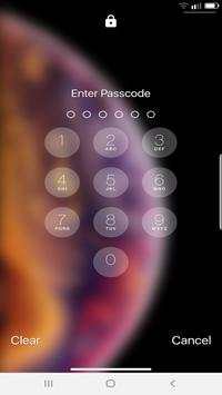 Lock Screen phoneX style for Android screenshot 2