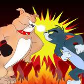 tom fighting jerry