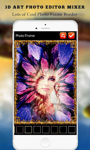 3D Art Photo Collage Editor 5 تصوير الشاشة