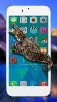 Crocodile On Screen Prank 1 تصوير الشاشة