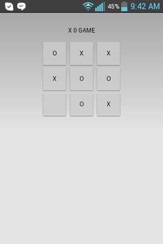 X 0 Game screenshot 2