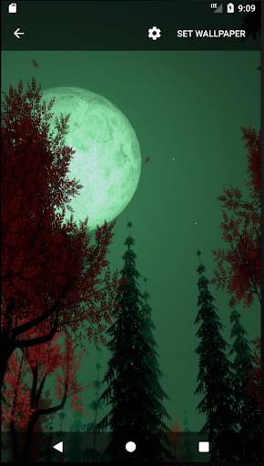 Mystic Night Sky Live Wallpaper screenshot 2