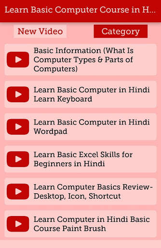 Learn Basic Computer Course Video (Learning Guide) screenshot 2