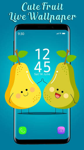 Cute Delicious Fruit APUS Live Wallpaper screenshot 3