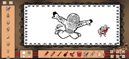 WWE Superstars Coloring स्क्रीनशॉट 4