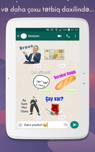 Azerbaijan Stickers screenshot 24