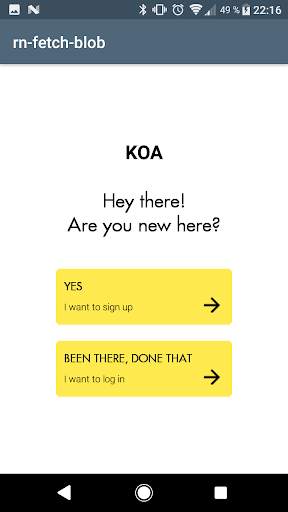 KOA Conference App скриншот 2