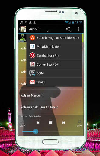 Audio World Adzan Azan Mp3 screenshot 4