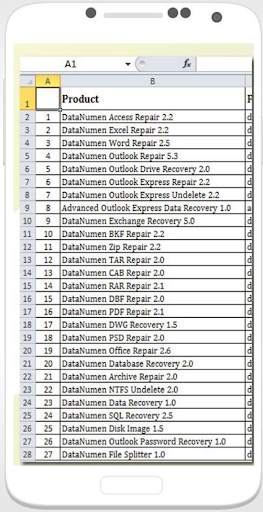 Xlsx File Reader app with Xls Viewer screenshot 2