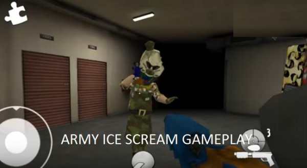 Mod Ice Scream 4 Military - Granny GamePlay screenshot 2