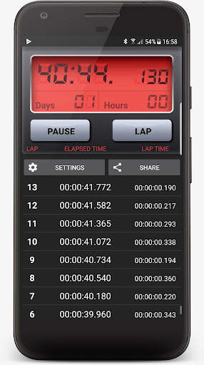 Stopwatch screenshot 3