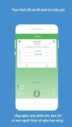English 3S: học phát âm free screenshot 2