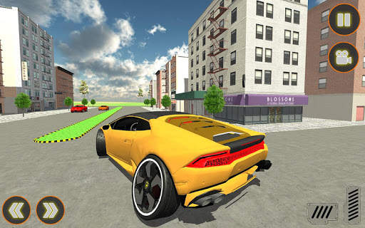 Realistic Car Driving Simulator screenshot 5