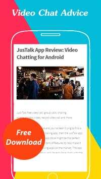 Free Justalk Video Call Advice screenshot 2