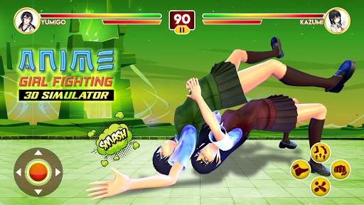 Anime Fighting 3d : Manga Simulator Clash Fighters screenshot 2