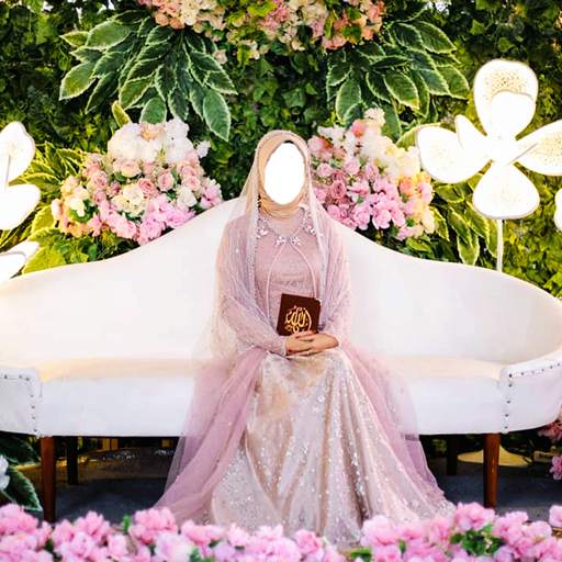 Wedding Hijab Syari Photo Camera screenshot 2
