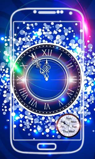 Clock live wallpaper screenshot 2
