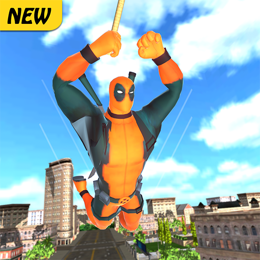 Super Rope Crime Hero - Grand City Simulator Game icon