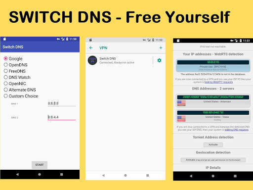 Switch DNS (WiFi / Bluetooth / 3G / 4G / LTE) screenshot 9