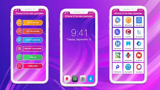 iPhone 13 Pro Max Launcher screenshot 2
