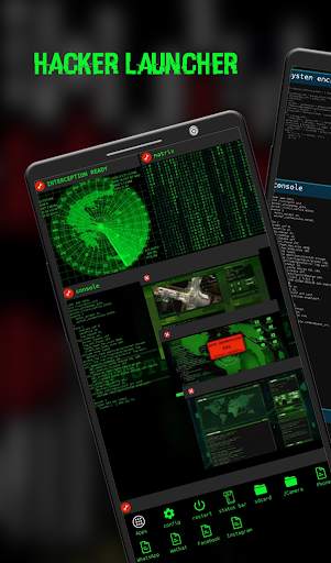 Hacker Launcher screenshot 1