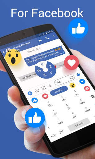 GO Keyboard Theme For Face App screenshot 3