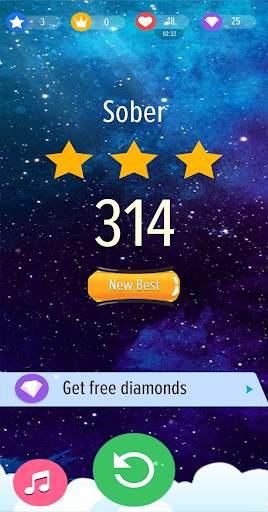 Kpop Piano Magic Tiles Offline - All Korean Song screenshot 5
