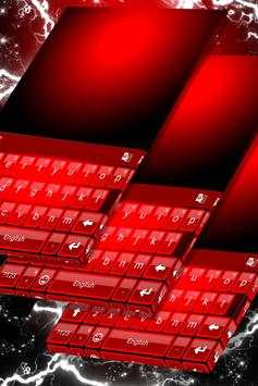 Infrared Keyboard Theme screenshot 1
