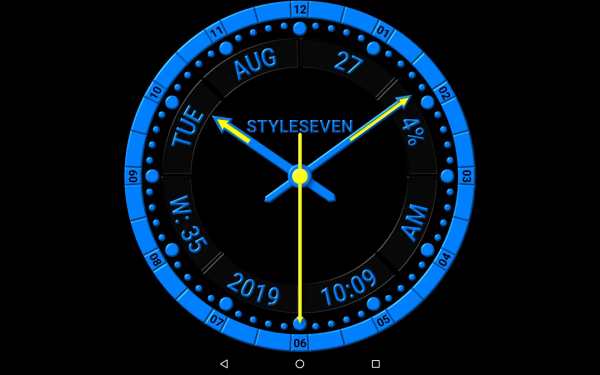 Informative Analog Clock Live Wallpaper-7 screenshot 12
