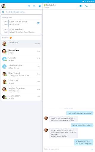 Skype for Business for Android screenshot 3