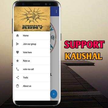 Kaushal army(official) screenshot 4