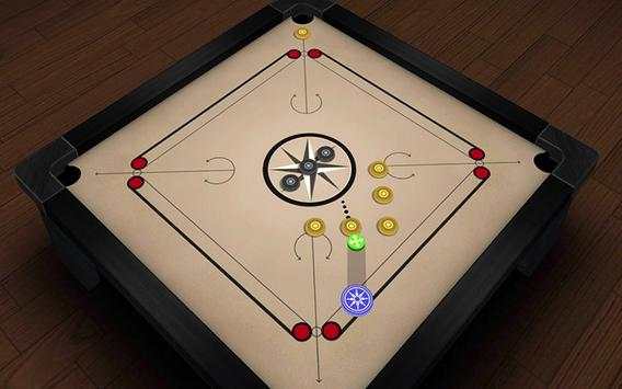 Carrom Board 3D скриншот 2