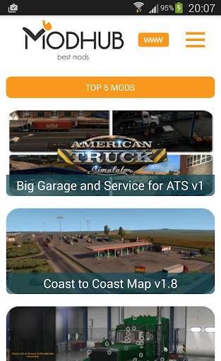 American truck simulator mods screenshot 1